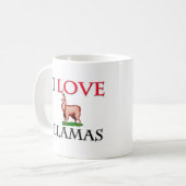 I Love Llamas Koffiemok (Voorkant links)