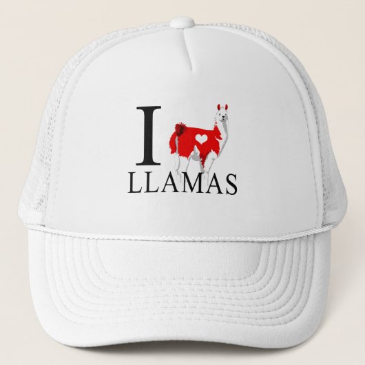 I Love Llamas Petten (Voorkant)