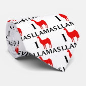 I Love Llamas Stropdas (Opgerold)