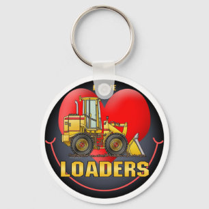 I Love Loaders Sleutelhanger