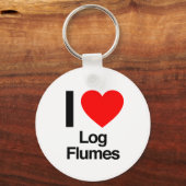 i love log flumes sleutelhanger (Voorkant)
