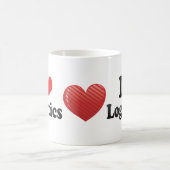 I Love Logistics Koffiemok (Center)