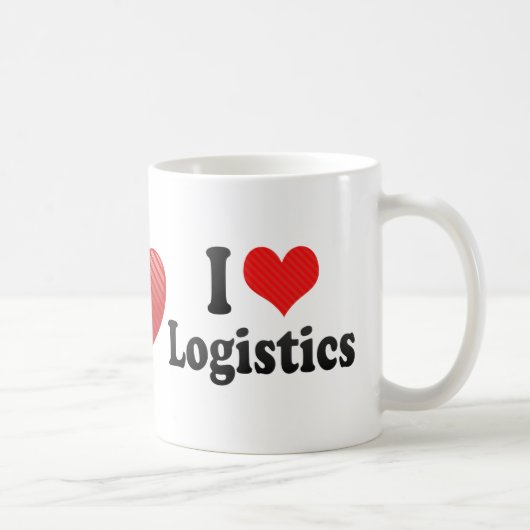 I Love Logistics Koffiemok (Rechts)