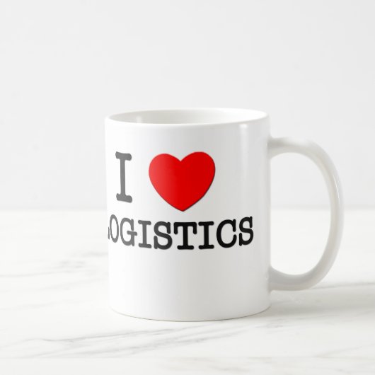 I Love Logistics Koffiemok (Rechts)