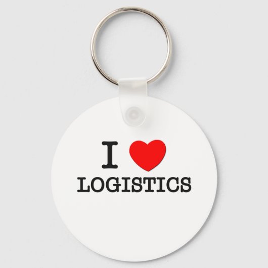 I Love Logistics Sleutelhanger (Voorkant)