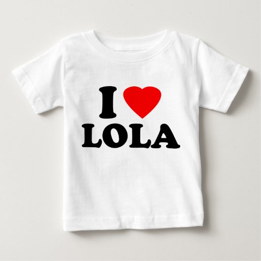 I Love Lola (Voorkant)