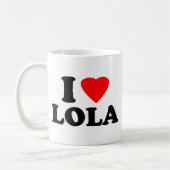 I Love Lola Koffiemok (Links)