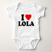 I Love Lola Romper (Voorkant)