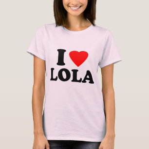 I Love Lola T-shirt