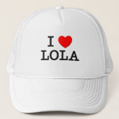 I Love Lola Trucker Pet (Voorkant)