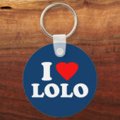 I Love Lolo Sleutelhanger (Voorkant)
