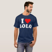 I Love Lolo T-shirt (Voorkant volledig)