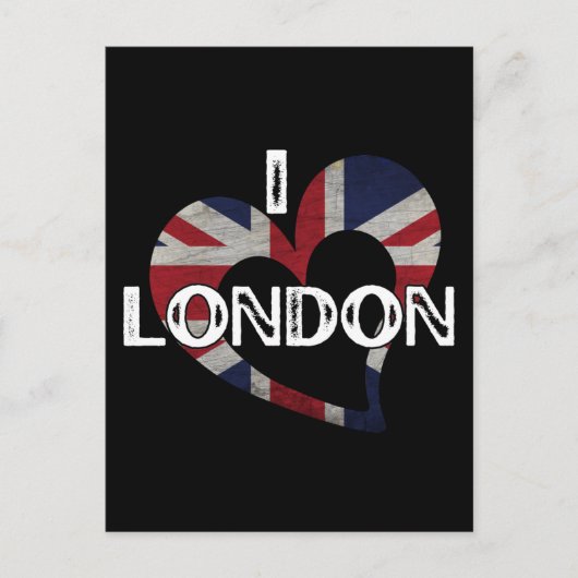 I LOVE LONDON BRIEFKAART (Voorkant)