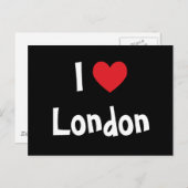 I Love London Briefkaart (Voorkant / Achterkant)