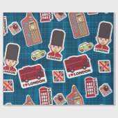 I Love London Cadeaupapier (Vlak)