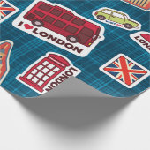 I Love London Cadeaupapier (Hoek)