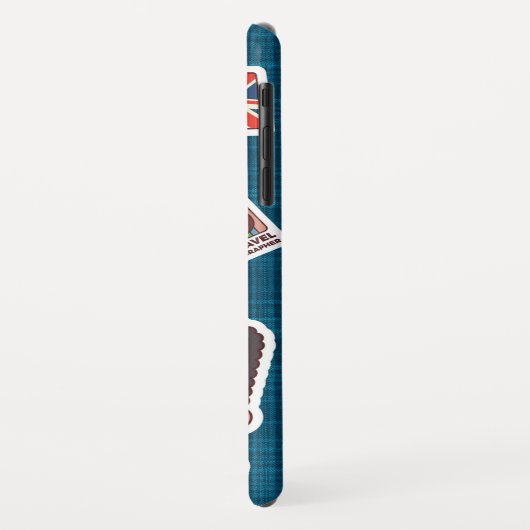 I Love London Case-Mate iPhone Case (Achterkant/links)