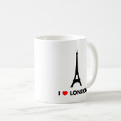I Love London - Eiffel Tower Mok (Voorkant rechts)