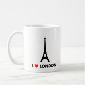 I Love London - Eiffel Tower Mok (Links)