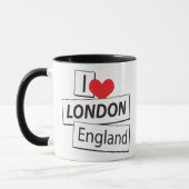 I Love London England Mok (Links)