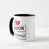 I Love London England Mok (Voorkant links)
