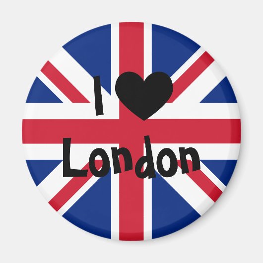 I Love London Magneet (Voorkant)