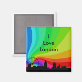I Love London Magneet (Voorkant / Achterkant)