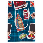 I Love London Medium Cadeauzakje (Achterkant)