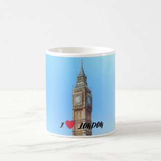 I Love London Mug – Big Ben Illustration Souvenir  Koffiemok
