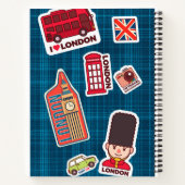 I Love London Notitieboek (Achterkant)