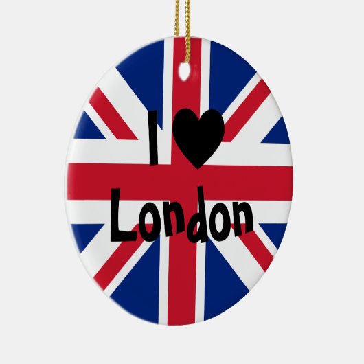 I Love London Ornament (Rechts)