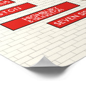 I Love London Poster (Hoek)