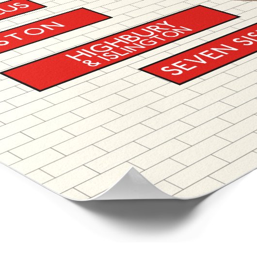 I Love London Poster (Hoek)