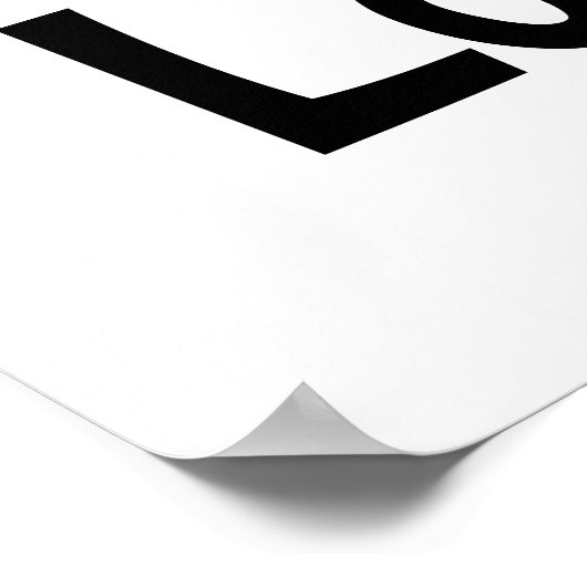 I Love London Poster (Hoek)