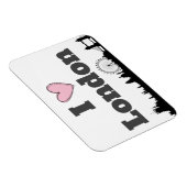 I Love London Skyline Magneet (Rechterzijde)