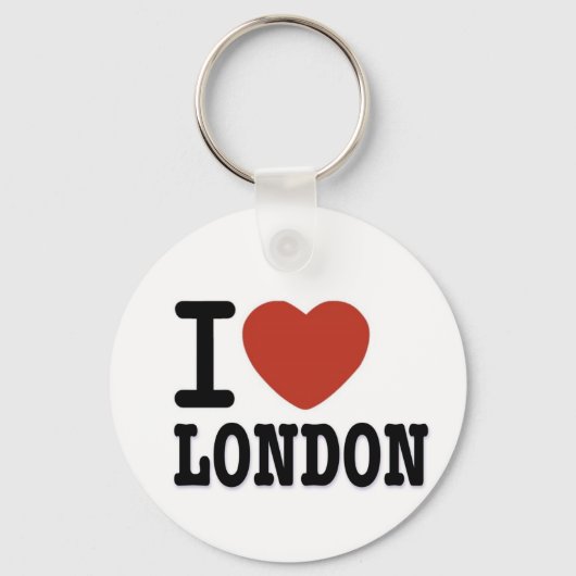 I LOVE LONDON SLEUTELHANGER (Voorkant)