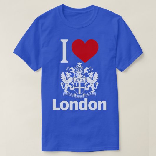 I Love London T-shirt (Design voorkant)