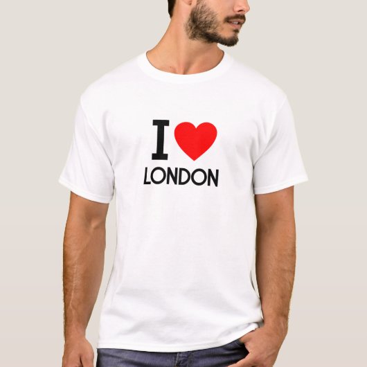 I Love London T-shirt (Voorkant)