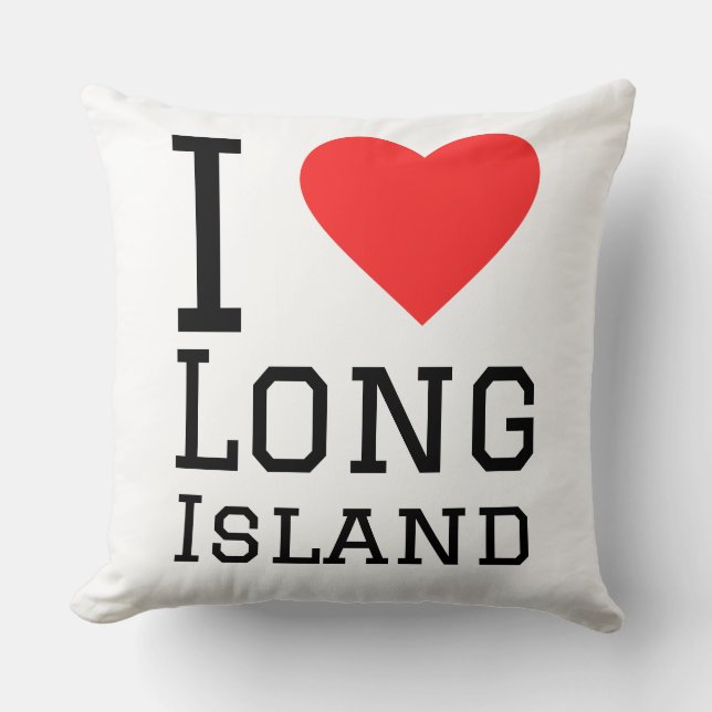 I love Long Island  Kussen (Voorkant)