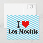 I Love Los Mochis, Mexico Briefkaart (Voorkant / Achterkant)