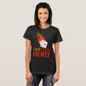 I Love Losing Money T-shirt (Voorkant volledig)