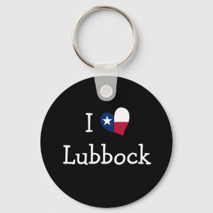 I Love Lubbock Texas Sleutelhanger