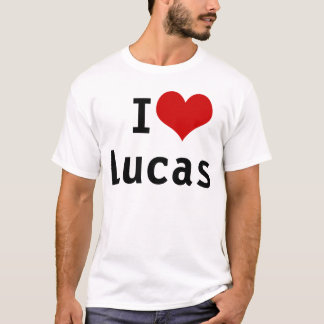 I Love Lucas T-shirt