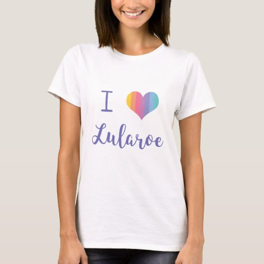 I love Lularoe- Fashion consultant tshirt (Voorkant)