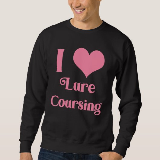 I Love Lure Courping Roze Trui (Voorkant)