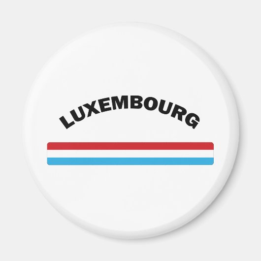 I Love Luxembourg Magneet (Voorkant)