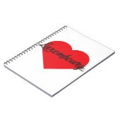 I Love Luxembourg Notitieboek (Linkerzijde)