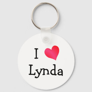I Love Lynda Sleutelhanger