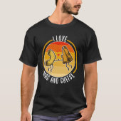 I Love Mac and Cheese T-shirt (Voorkant)
