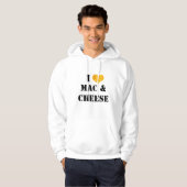 I Love Mac & Cheese Hoodie (Voorkant volledig)